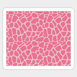 Modern Animal Skin Pattern Giraffe Sticker